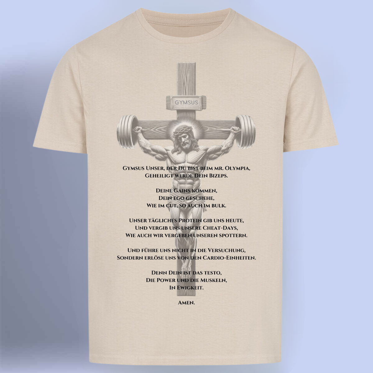 Gymsus - Premium Shirt Unisex front print