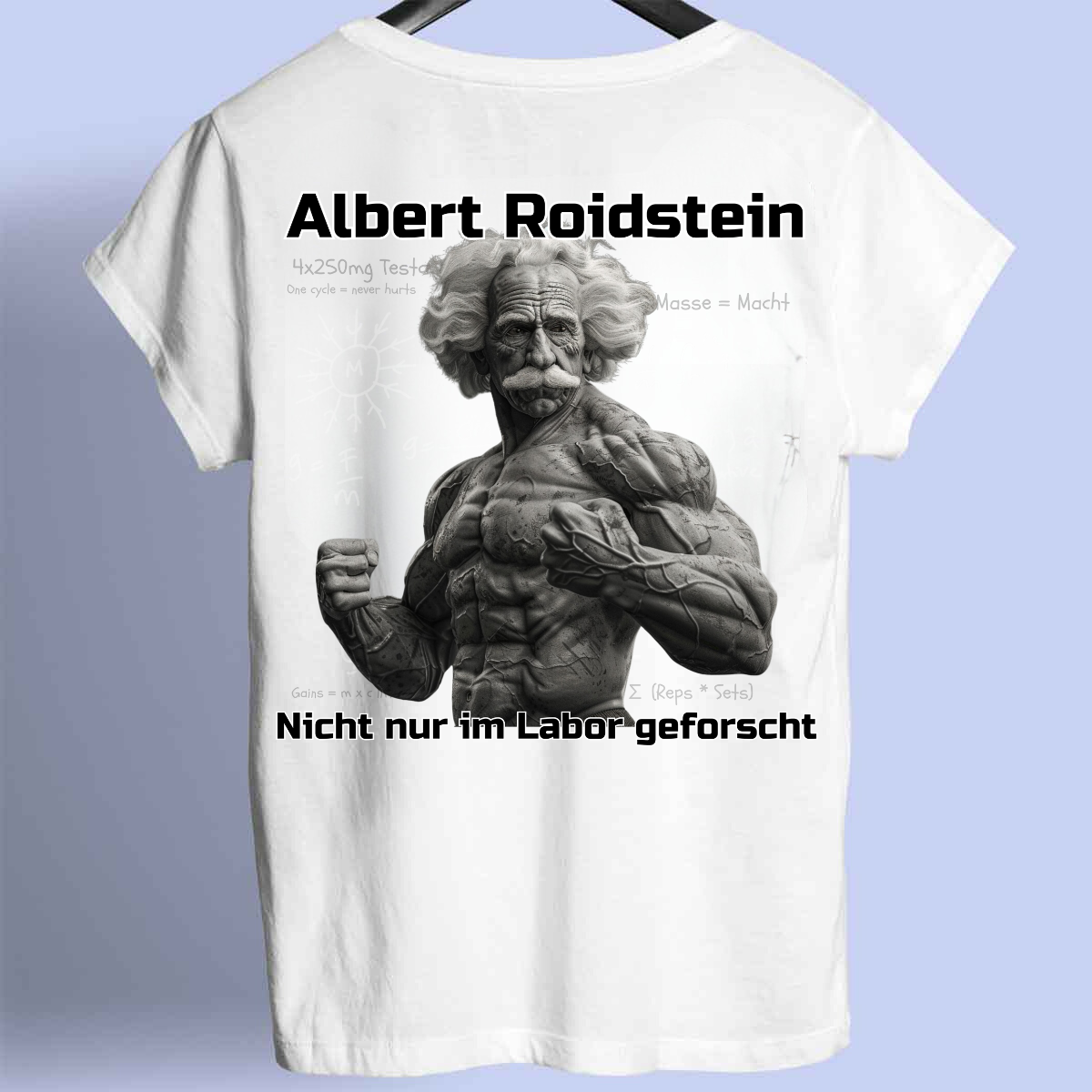 Albert Roidstein - Premium Shirt Unisex Backprint
