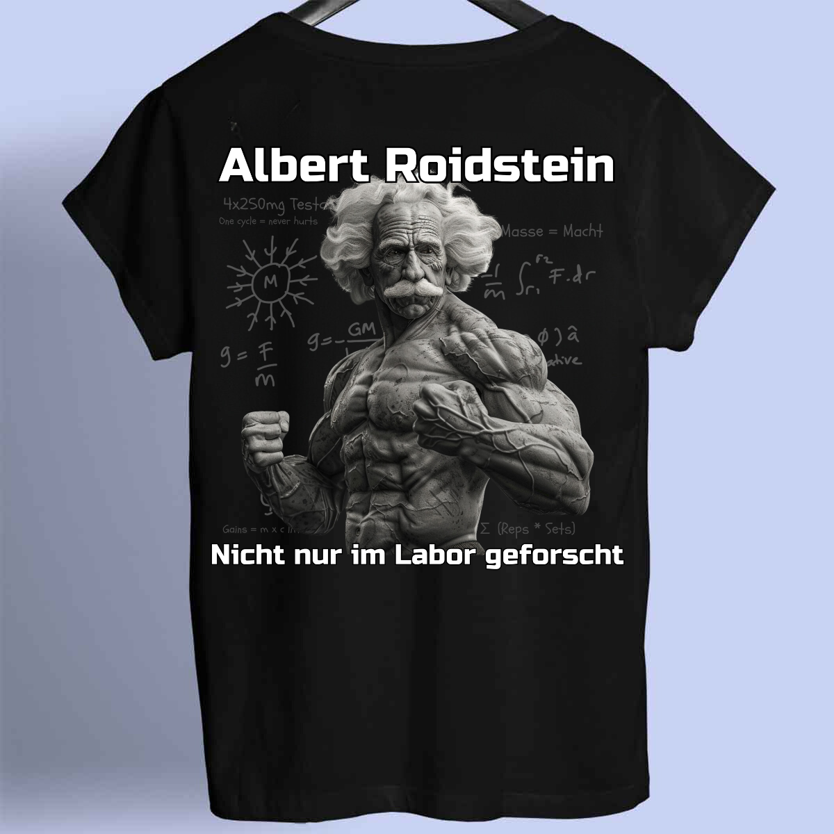 Albert Roidstein - Premium Shirt Unisex Backprint