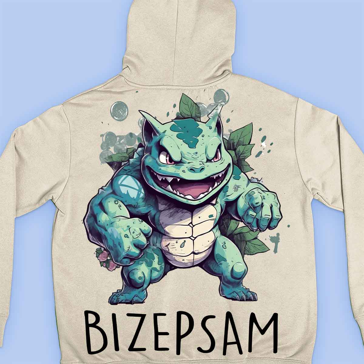 Bicepsam - Premium Hoodie Unisex Backprint