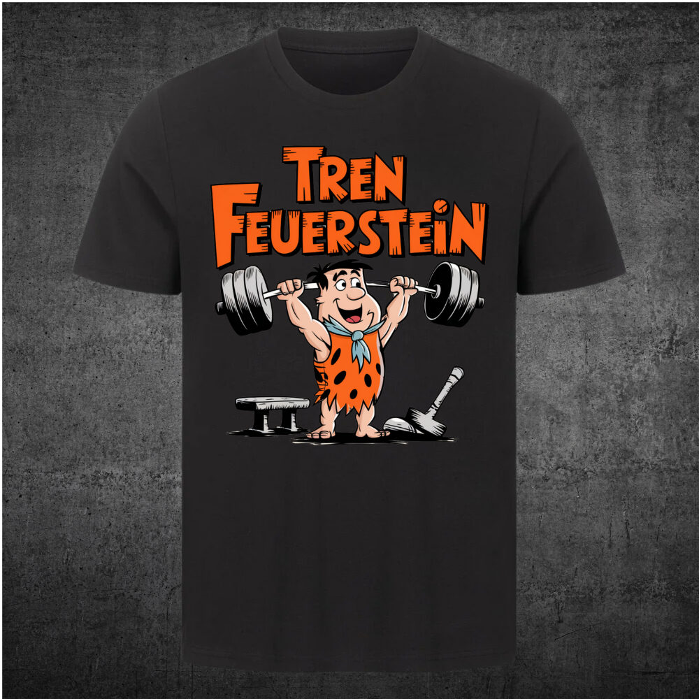 Tren Feuerstein - Premium Shirt Unisex Frontprint