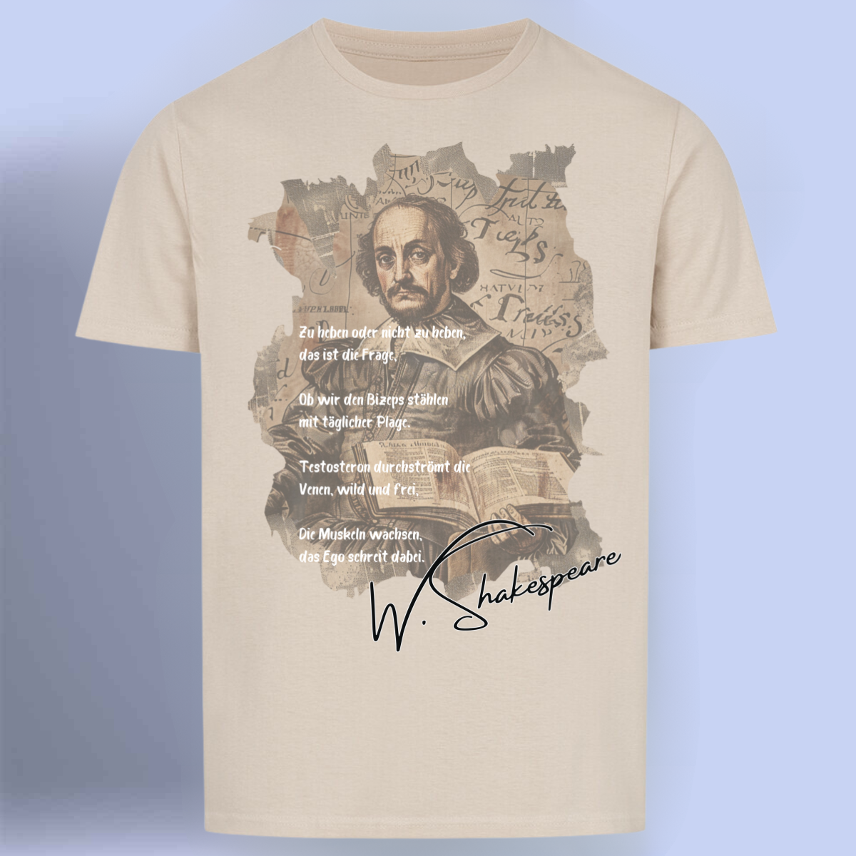 Wisdom - Premium Shirt Unisex front print
