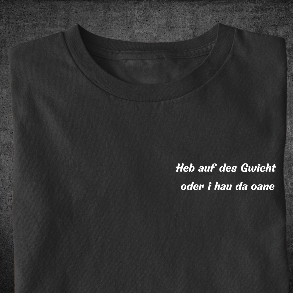 Heb auf - Premium Shirt Unisex Frontprint