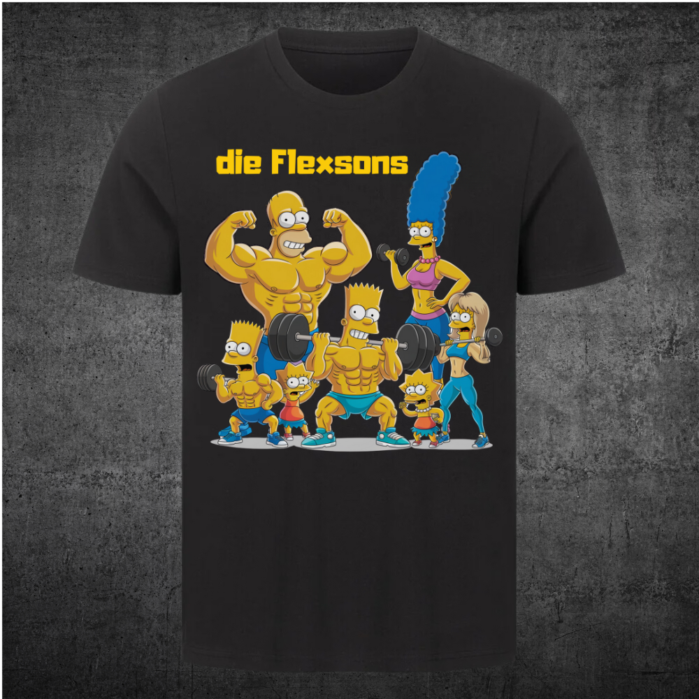 Die Flexsons - Premium Shirt Unisex Frontprint