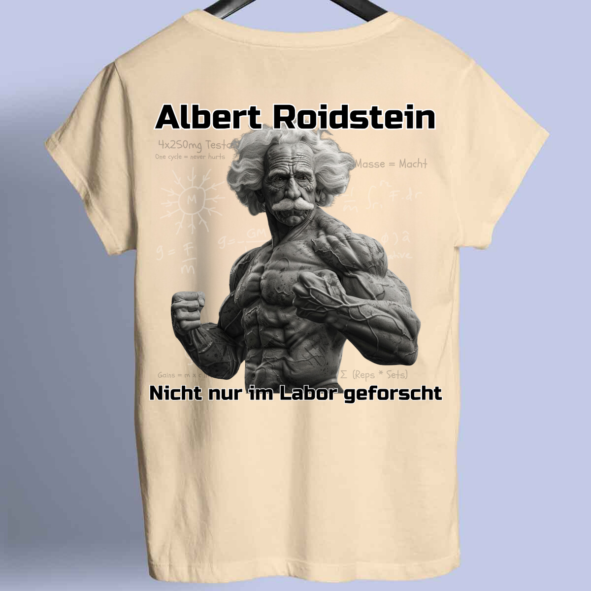 Albert Roidstein - Premium Shirt Unisex Backprint