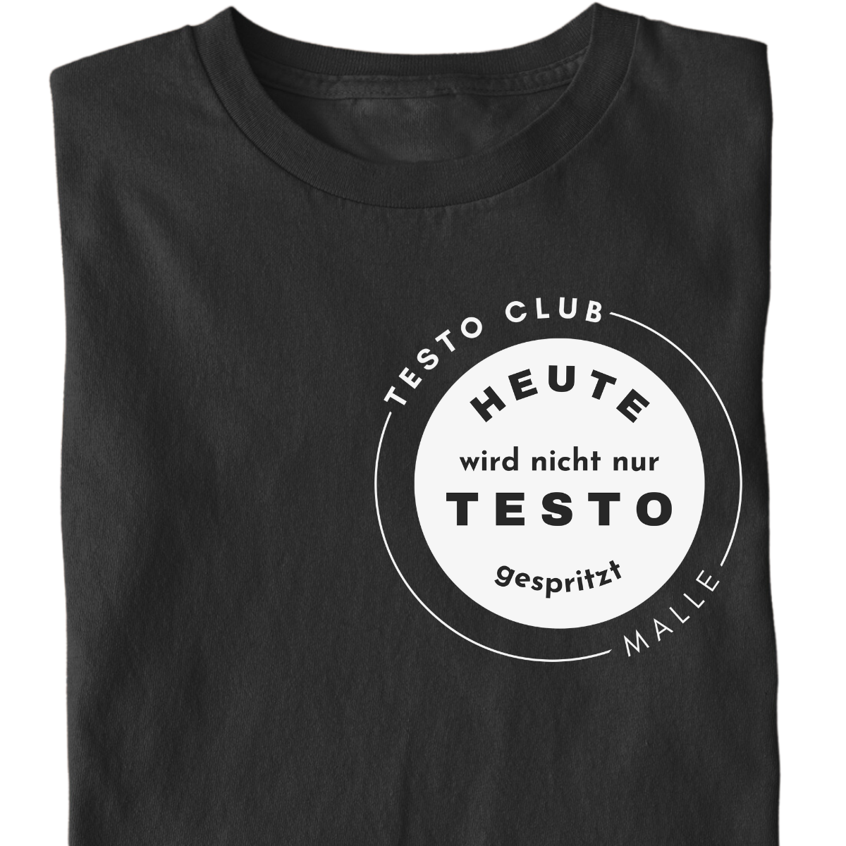 Testo Club - Premium Shirt Unisex Frontprint