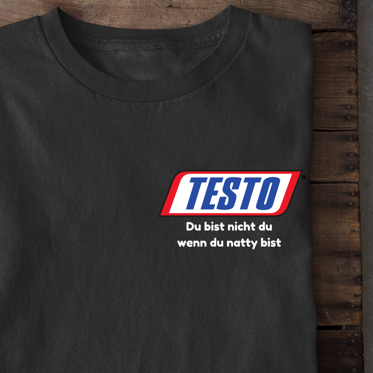 Testo - Premium Shirt Unisex Frontprint
