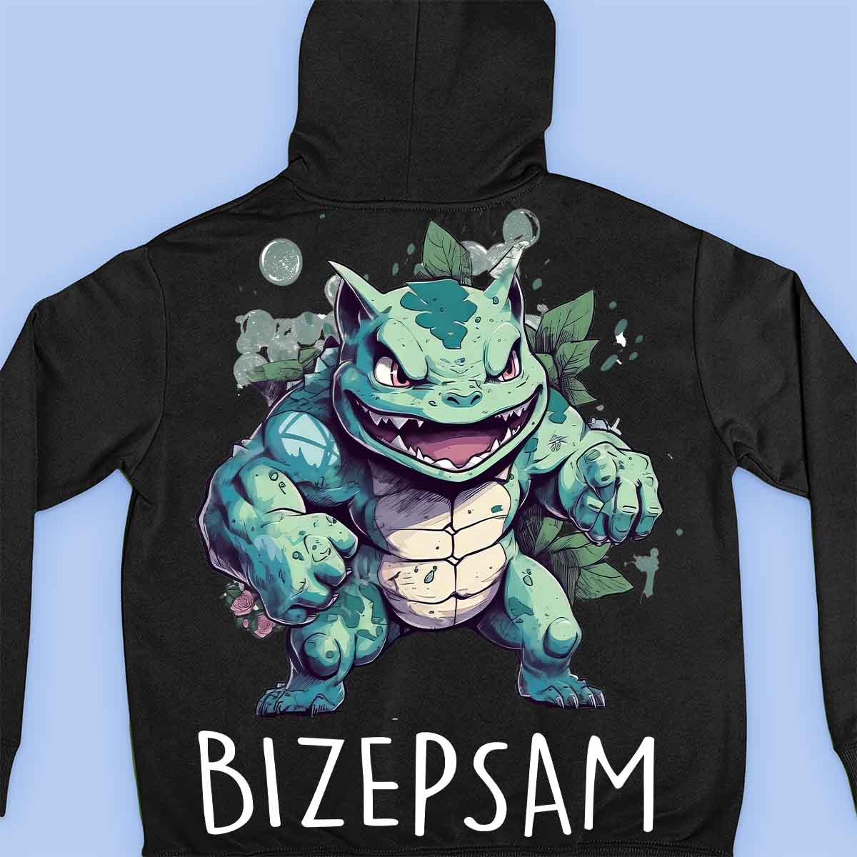 Bizepsam - Premium Hoodie Unisex Backprint