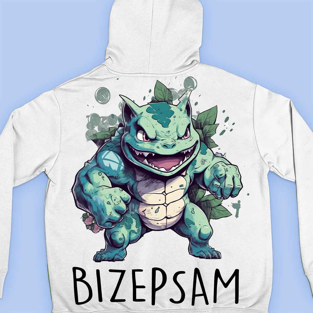 Bizepsam - Premium Hoodie Unisex Backprint