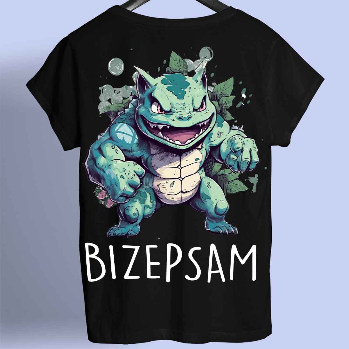 Bizepsam - Premium T-Shirt Unisex Backprint